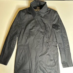 DRYKORN Womens Pea Coat Black Size Small? See Meas. Pics